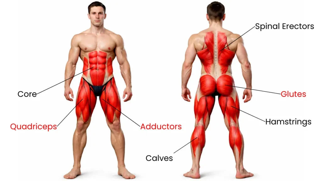 squats muscles worked