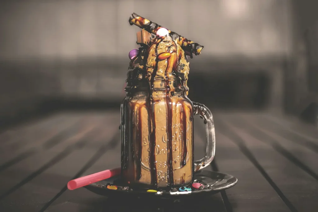 chocolate peanut butter protein shake