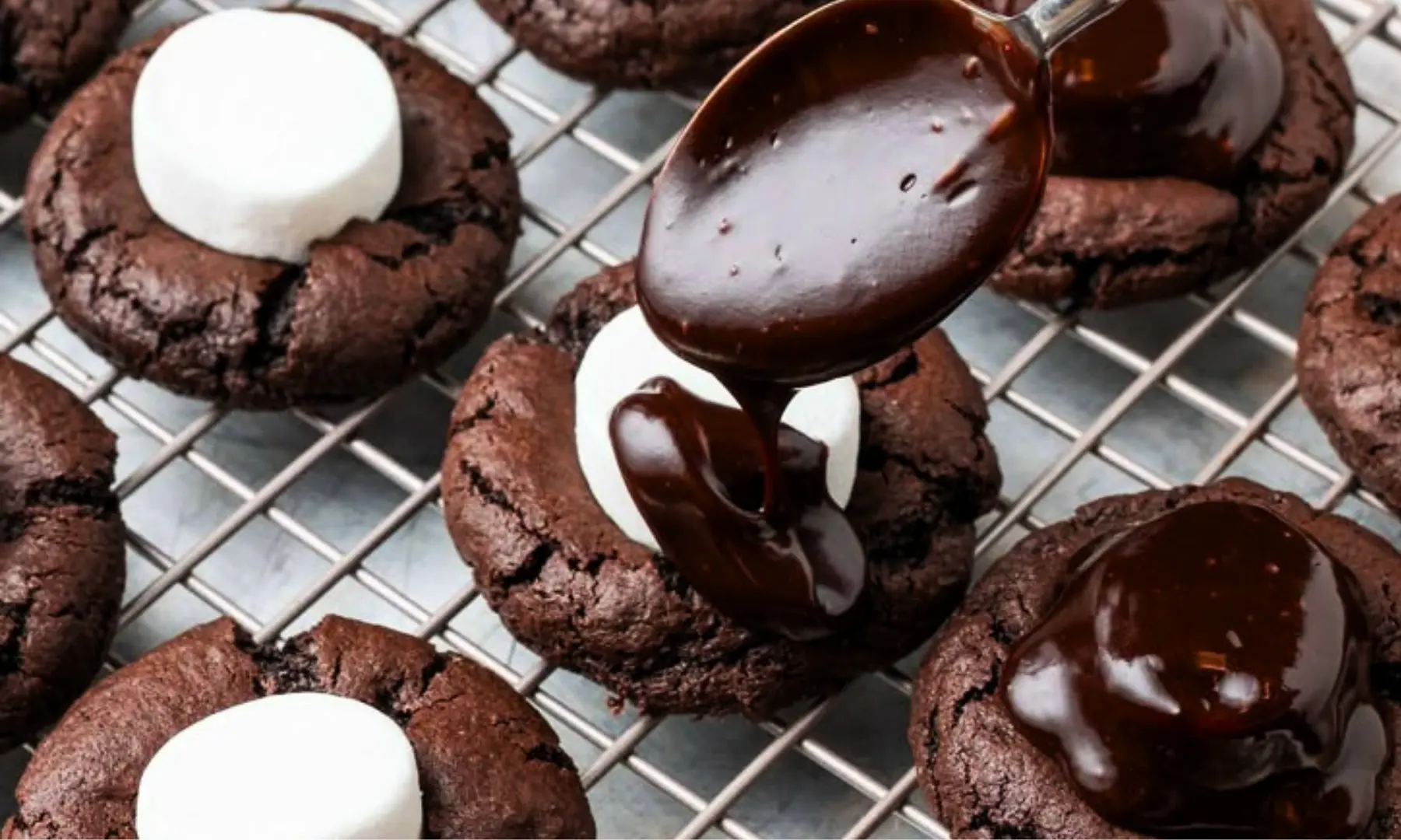 chocolate marshmallow cookies
