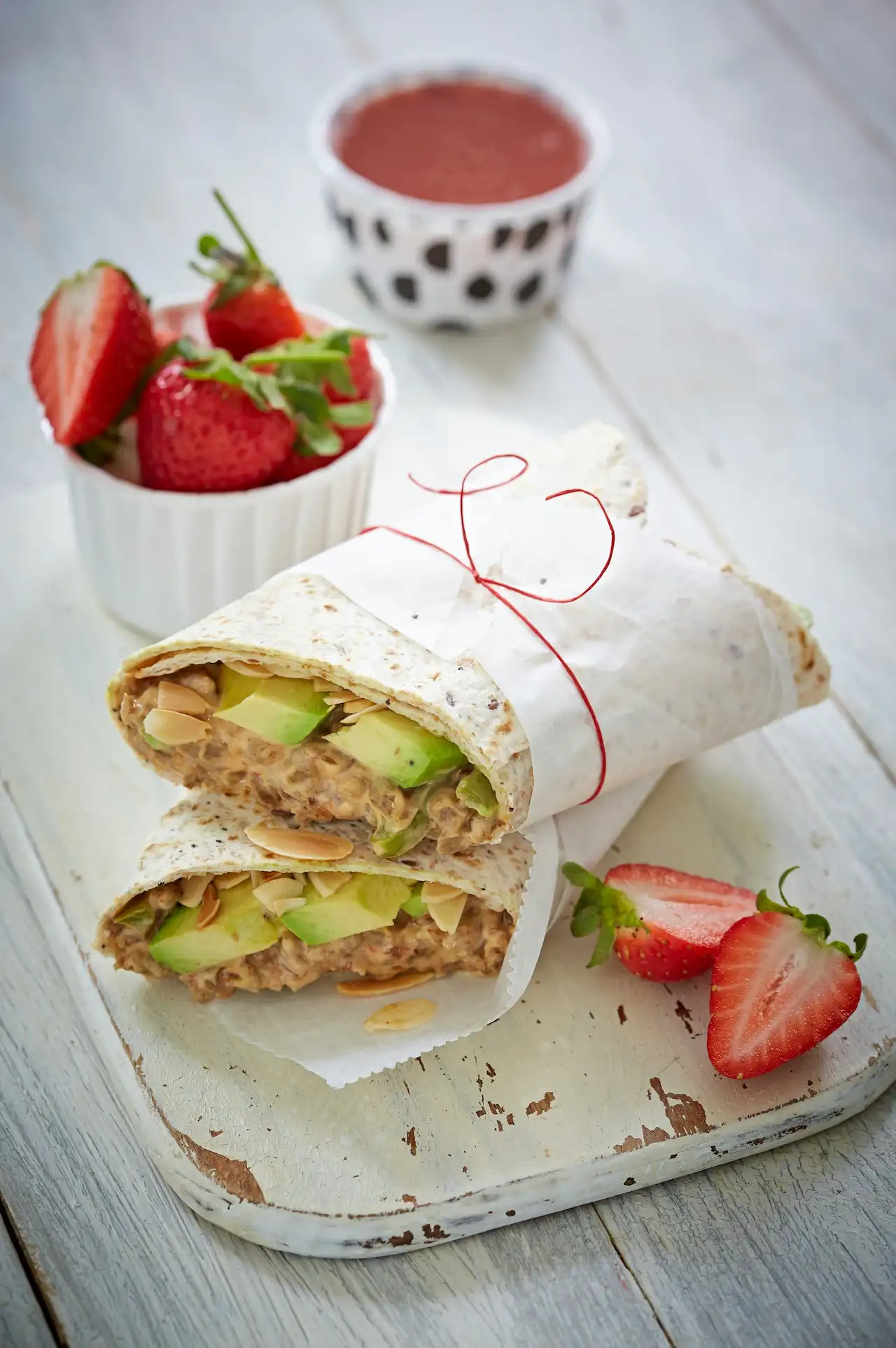 Avocado Chicken Salad Wraps Avocado Chicken Salad Wraps